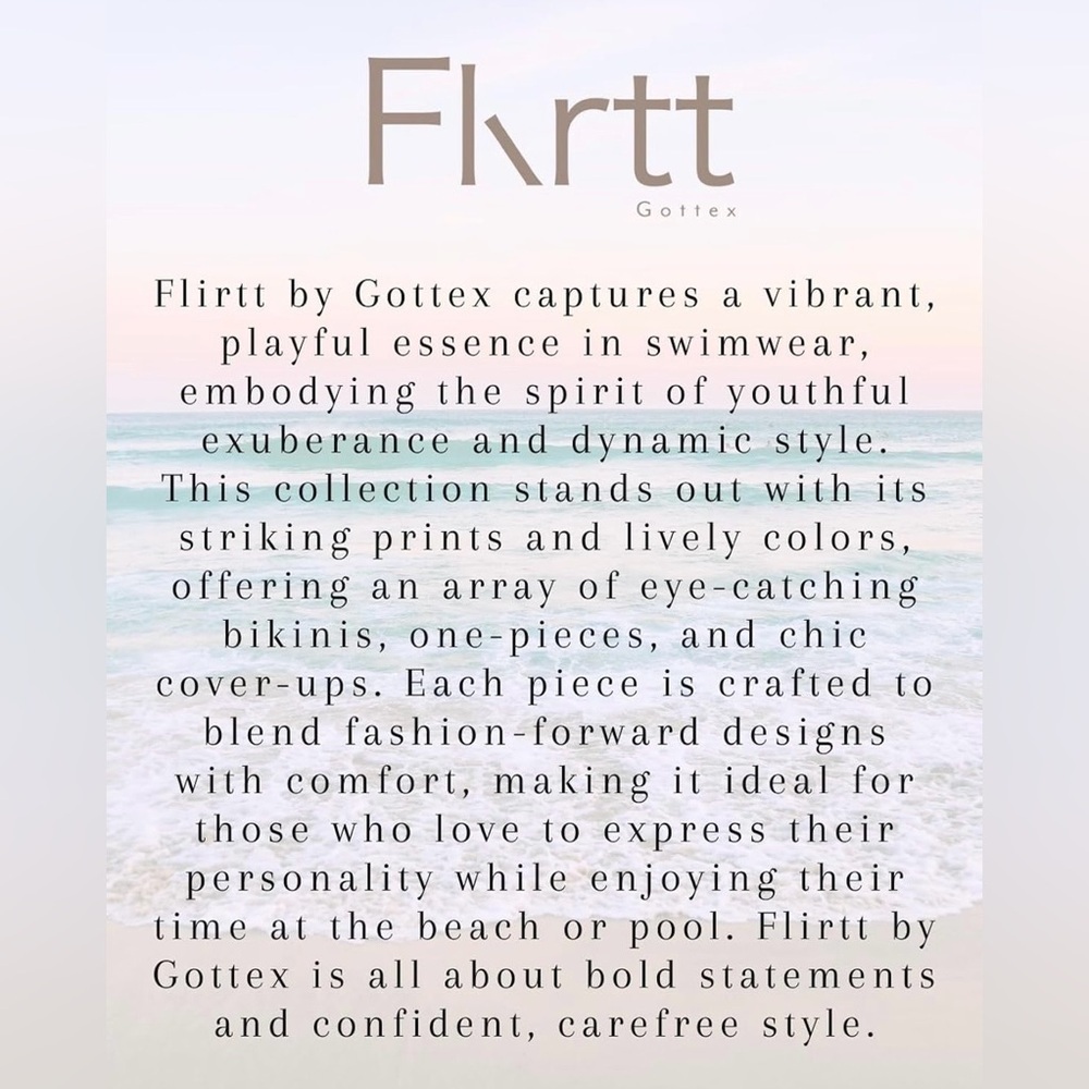 Gottex Flirtt Women’s Bandeau One Piece Bathing Swimsuit with V-Wire Insert - Picture 5 of 9